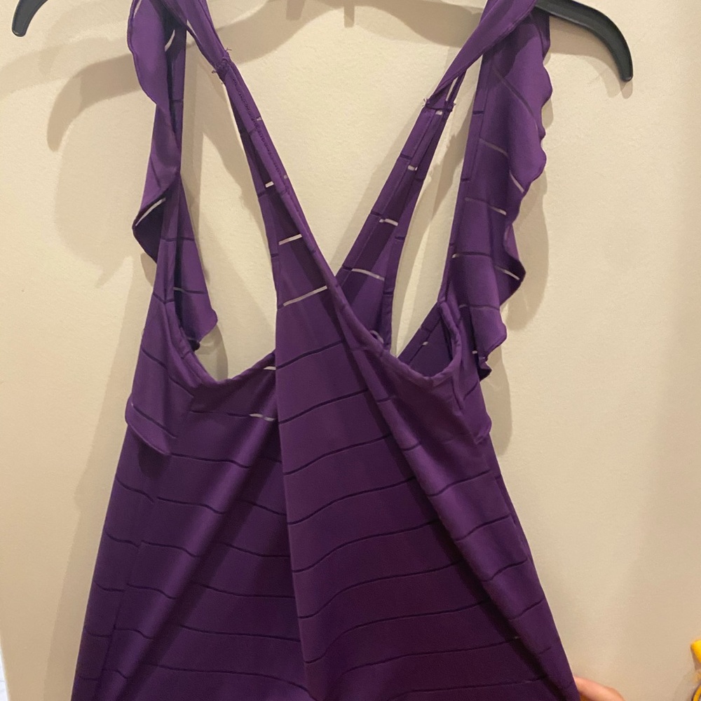 Purple tank top